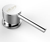 Doccia Solare da Esterno con Nebulizzatore Miscelatore e Doccetta Mobile Arkema Jolly Go Blu