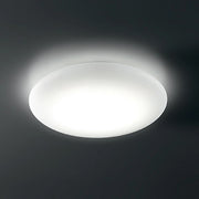 Mentos parete/soffitto ø.450x103mm. triac 28,0w led 22/27/30/40k -ip20- b.co op.,vtr.b.co