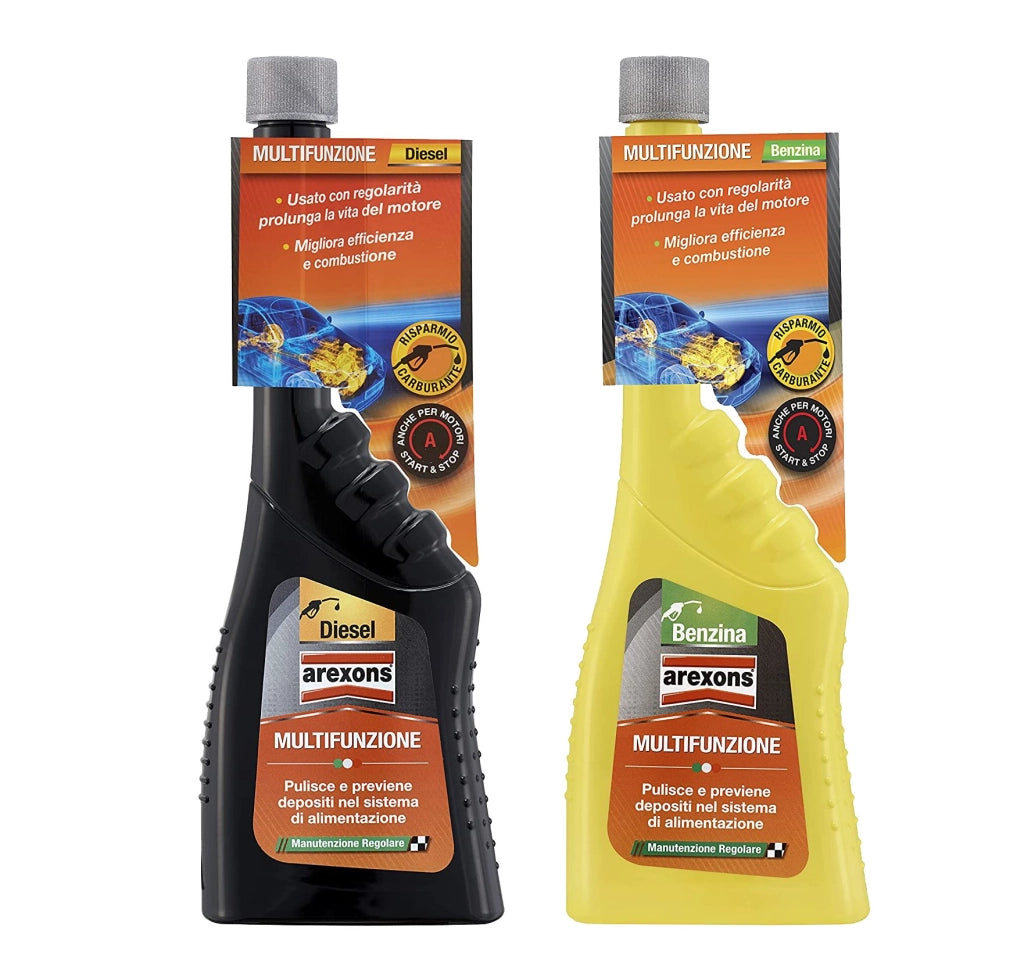 ADDITIVO MULTIFUNZIONE AREXONS Per motori benzina - 250 ml - AREXONS