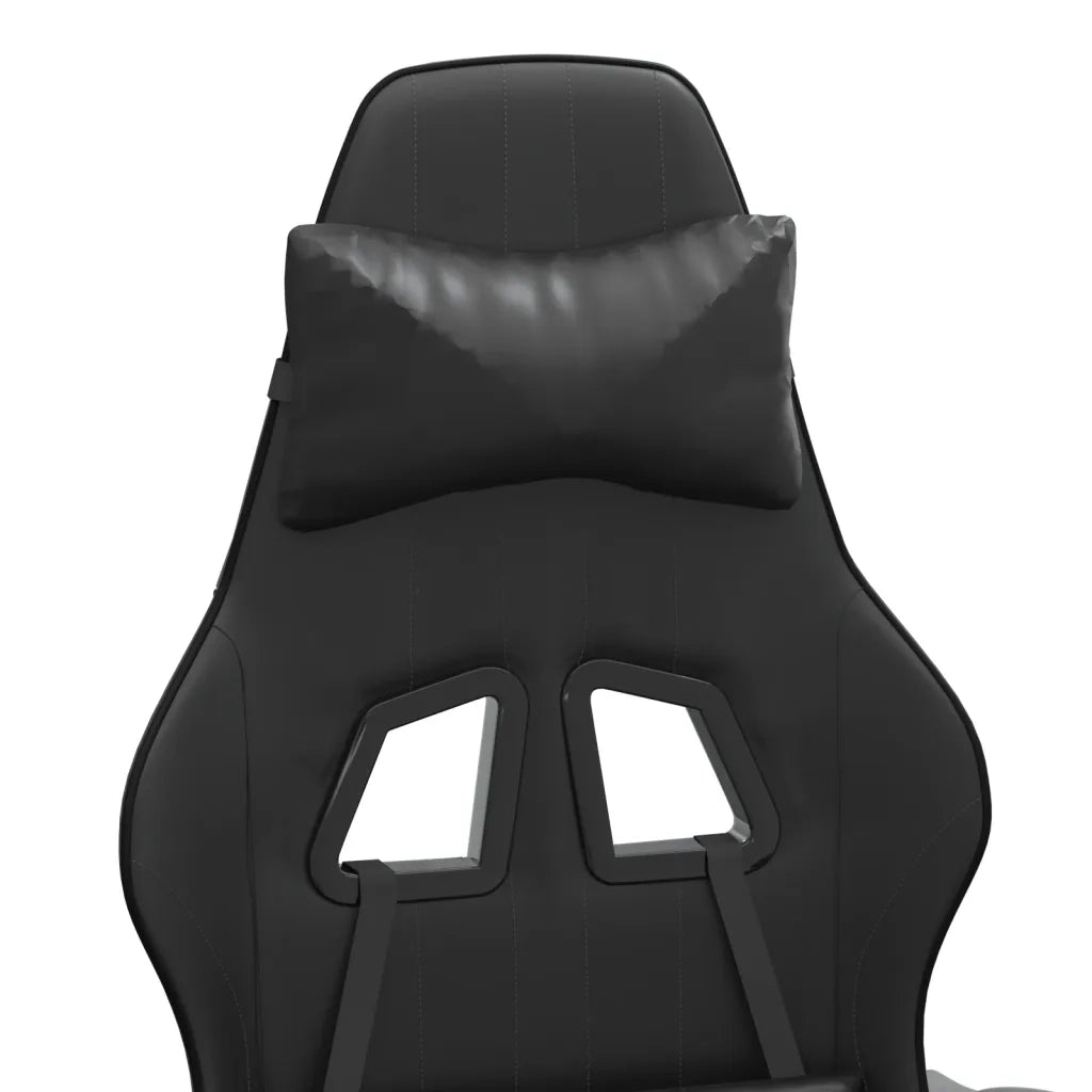 Sedia da Gaming | Sedia da e-sports Nera in Similpelle