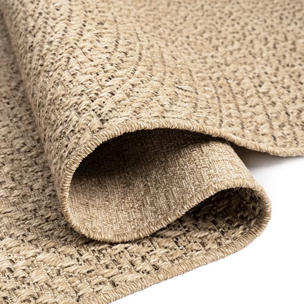 Tappeto ZIZUR 240x240 cm Aspetto Iuta per Interni ed Esterni 4006164