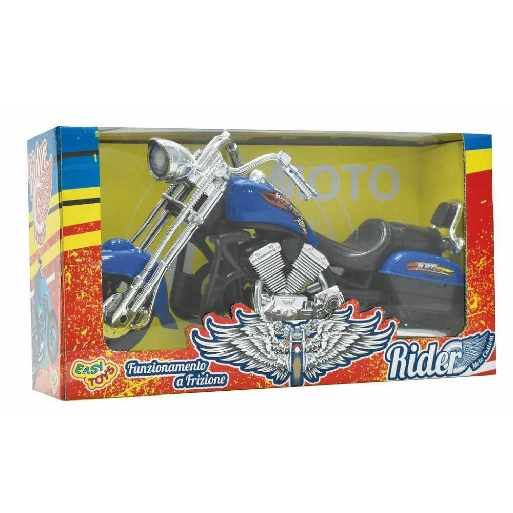 Trade Shop - Rider Moto Motocicletta Funzionamento A Frizione Giocattolo Gioco Bambini -