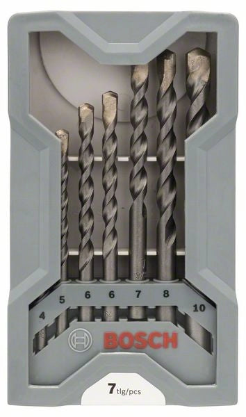 2607017082 - Set di punte per calcestruzzo CYL-3 da 7 pz. 4- 5- 6- 6- 7- 8- 10 mm