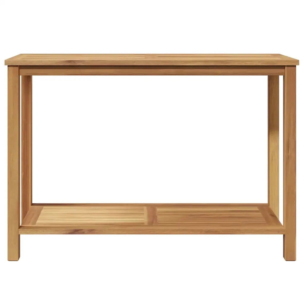 Tavolo consolle Marrone 110 x 40 x 75 cm Legno di teak solido 42002312