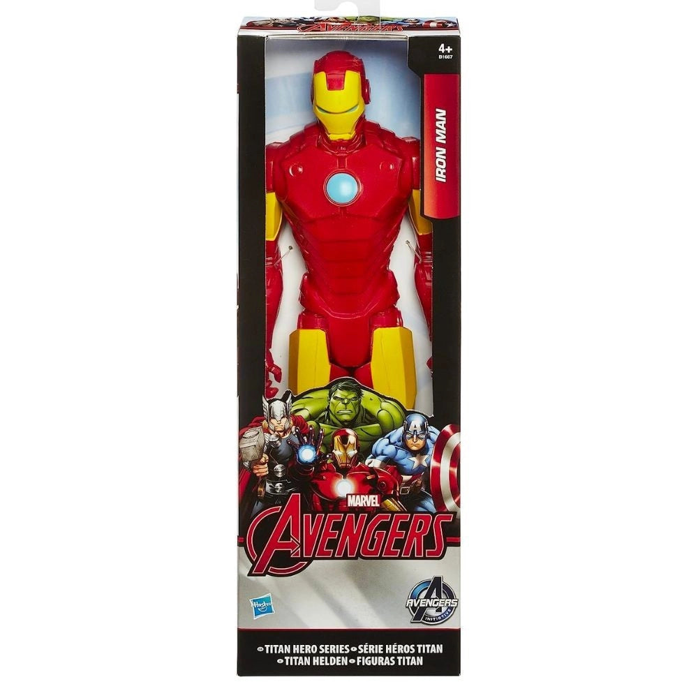 Trade Shop - Iron Man Serie Titan Hero Personaggi Avengers Gioco Per Bambini Supereroi 30cm -