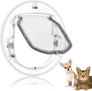 Porte per gatti con chiusura per gatti e piccoli cani - Standard 1 Unità (Confezione da 1)