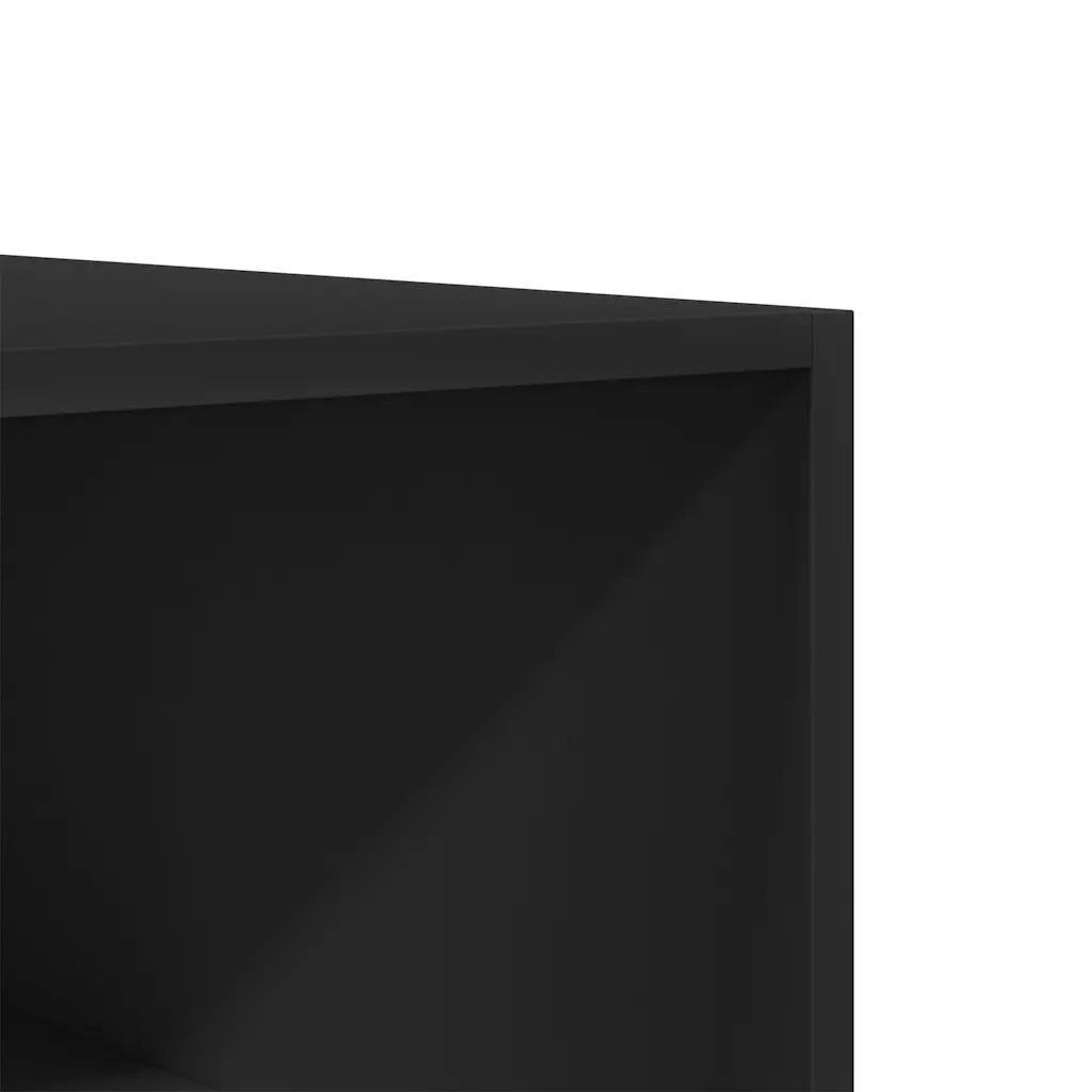 Armadio Nero 100x50x200 cm in Legno Multistrato CFW1668696