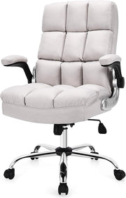 Sedia da ufficio per casa, beige