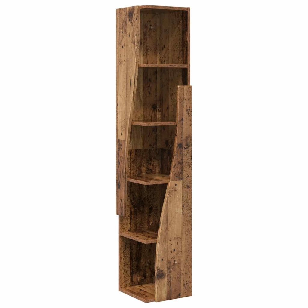 Mobile angolare 27,5x27x140cm Legno ingegnerizzato 889873