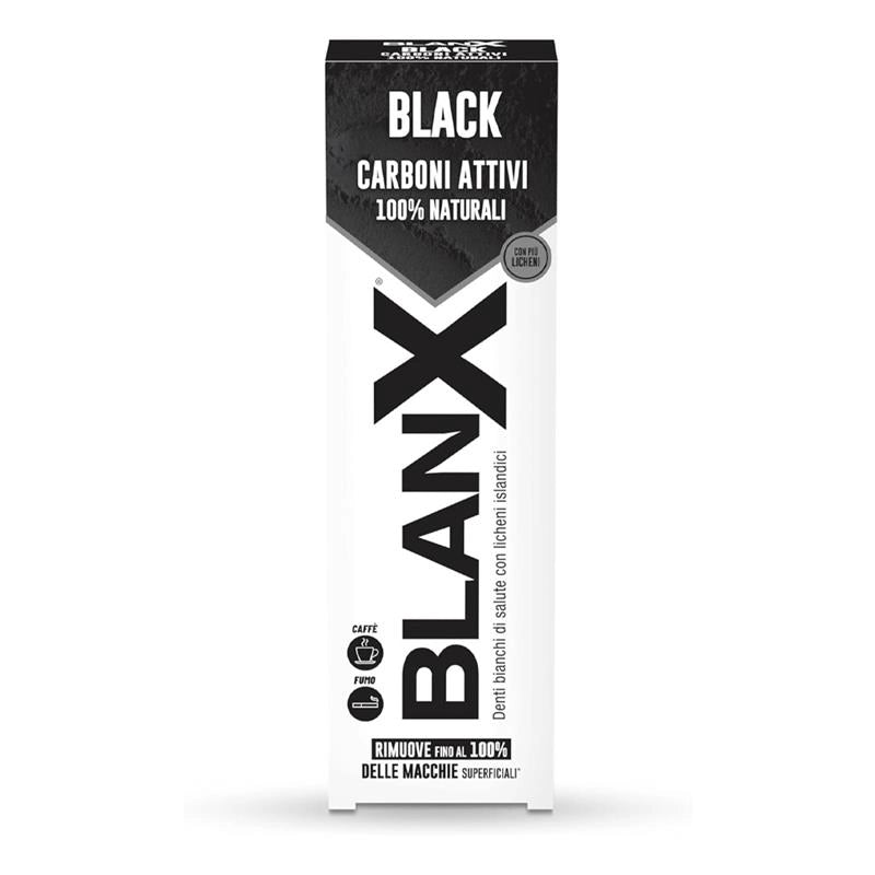 BLANX DENTIFRICIO BLACK CON CARBONI ATTIVI 100% NATURALI 75ML