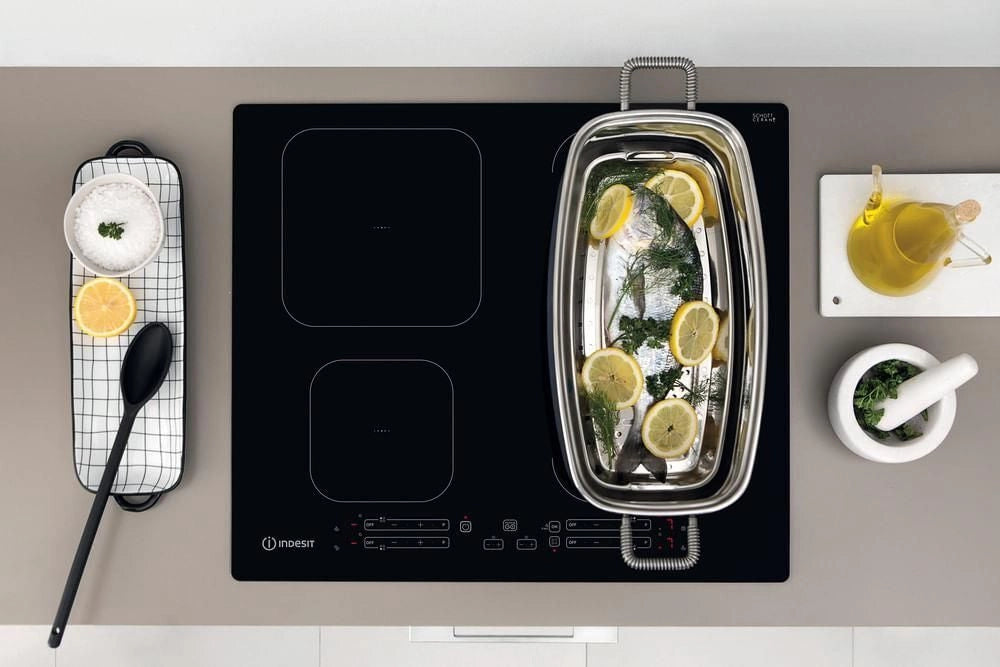 Indesit Piano cottura a induzione IB 65B60 NE - IB 65B60 NE