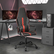 Sedia da Gaming Nera e Rossa in Similpellecod mxl 69538