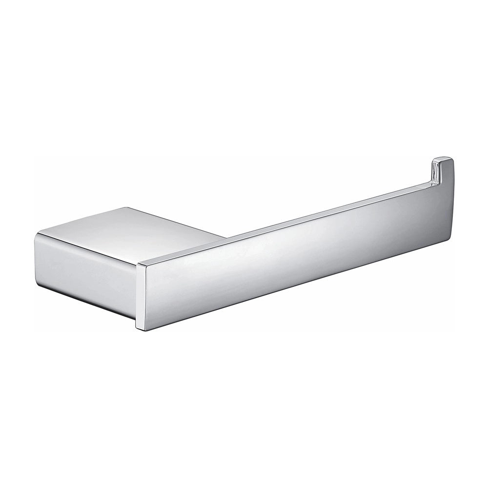 Porta rotolo a muro in alluminio senza coperchio - serie leaf