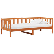 Letto Giorno con materasso Marrone Cera e Bianco 90 x 200 cm 3422699
