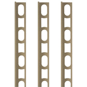 Profili in alluminio verniciato colore polvere dorata 135 a l per finitura parete proangle *** pezzi 3 pz, confezione 1