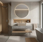 Lavabo rettangolare Rak Ceramics Feeling Cappuccino Matt