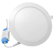 Trade Shop - Pannello Smd Led Rotondo Incasso 12 W Con Driver Cct 6500k 3000k 4000k P155a-t3c -