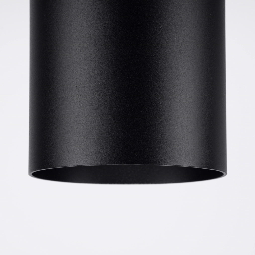 Spot soffitto BARREN nero/legno Ø12 GU10 Pure Lume