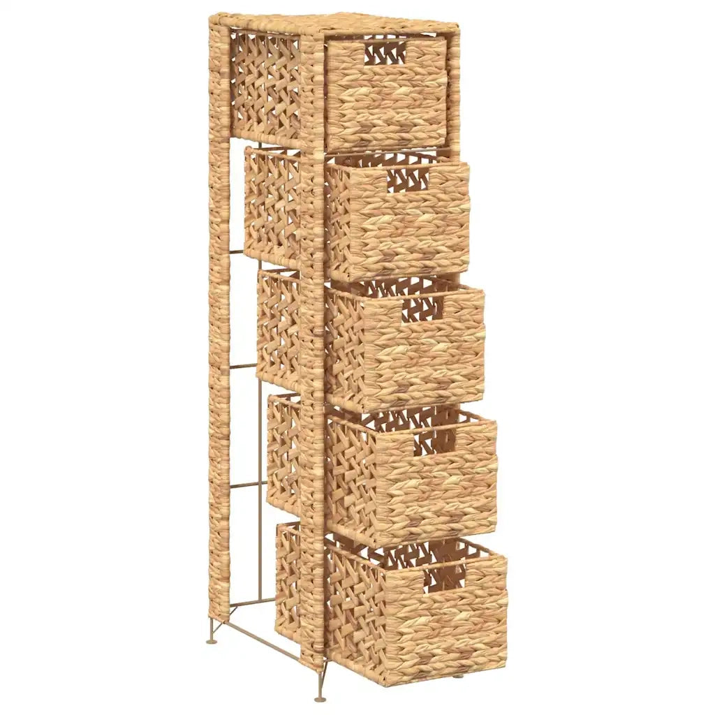Armadietto Portaoggetti 5 Cesti 25,5x37x100 cm Giacinto d'Acqua 245492
