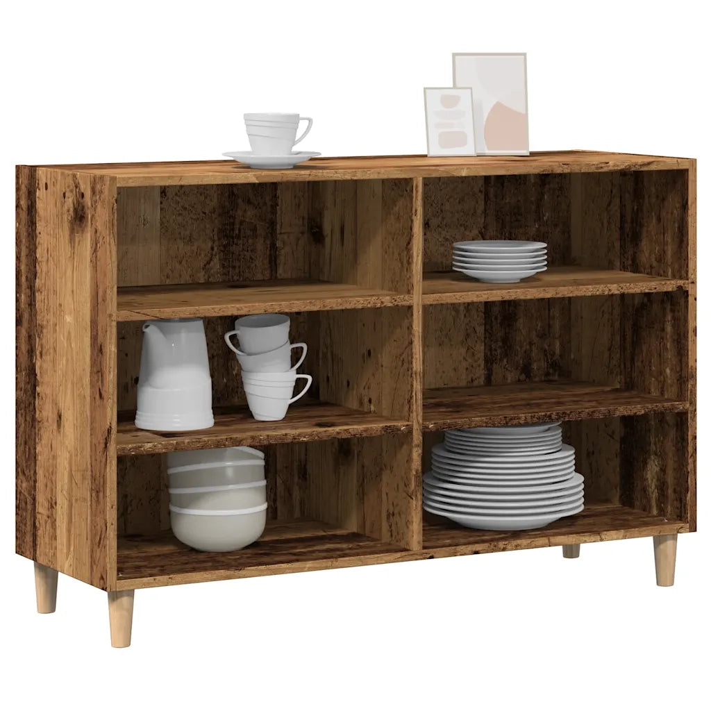 Credenza Legno Antico 103,5x35x70 cm in Truciolato 856450