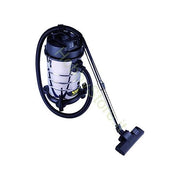 Vigor 9934023 VBA-30L Bidone Aspirapolvere Solidi e Liquidi 30 L 1200 W Filtro HEPA Serbatoio Inox Presa Elettroutensili