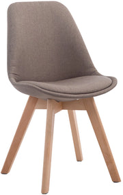 Sedia Borneo Tessuto V2 Tortora,natura