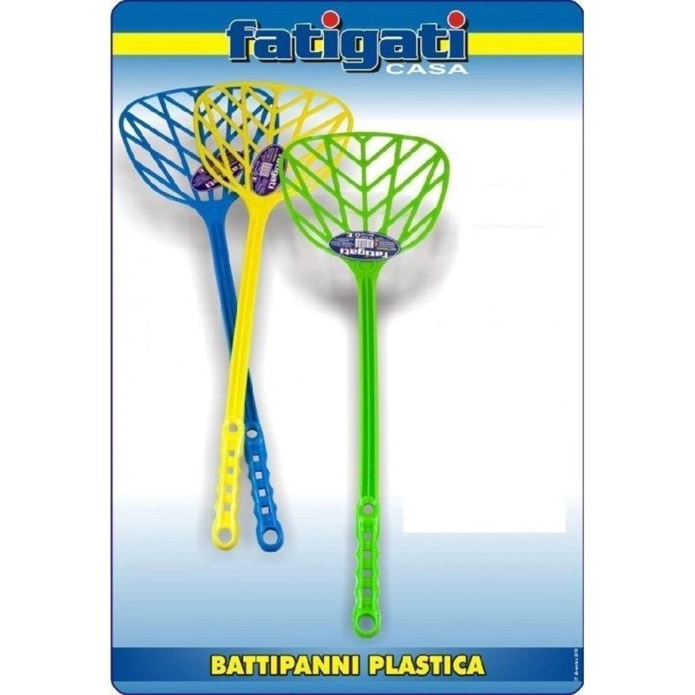 Trade Shop - Battipanni In Plastica Colorata Per Riordino Lavanderia -