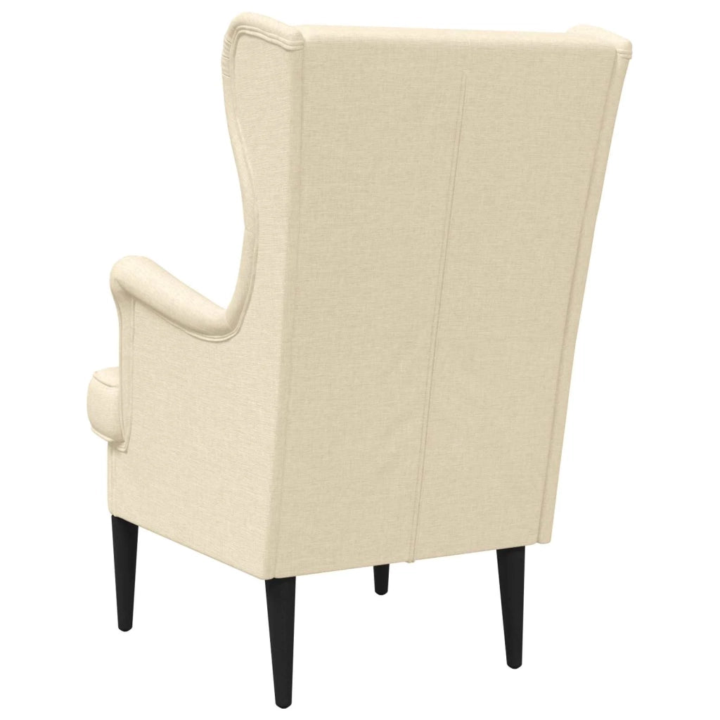 Poltrona | Sedia Relax Crema Tessuto