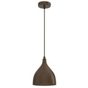 Lampada a sospensione Noak classic calice bronzo 1xE27