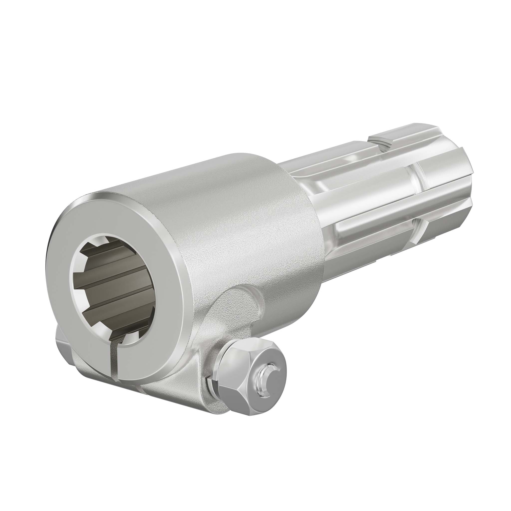 Boccola albero cardanico 175mm Attacco albero scanalato 8-32x38x6 per albero uscita 1 3/4" 6 denti