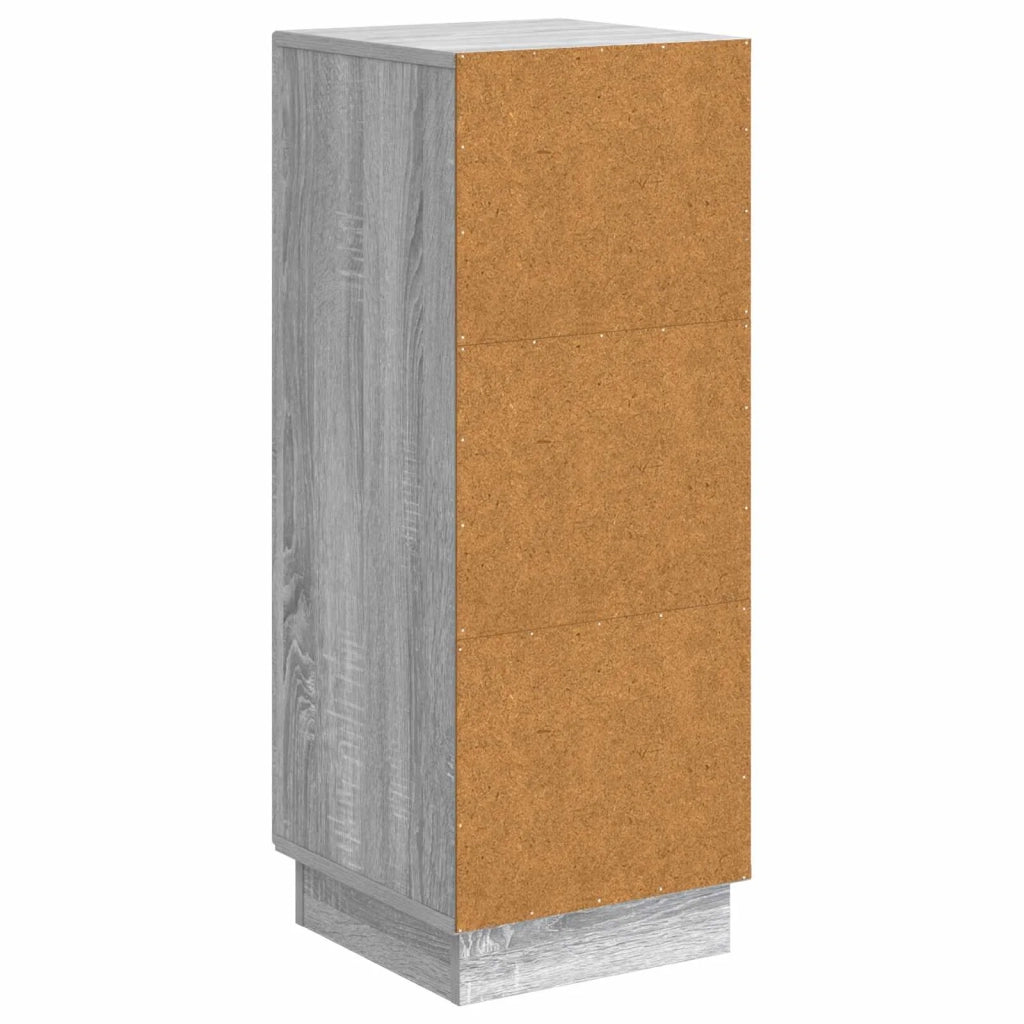 Credenza | Madia | Buffet da pranzo | Armadio da pranzo Grigio Sonoma 33 x 34,5 x 87 cm Legno ingegnerizzato