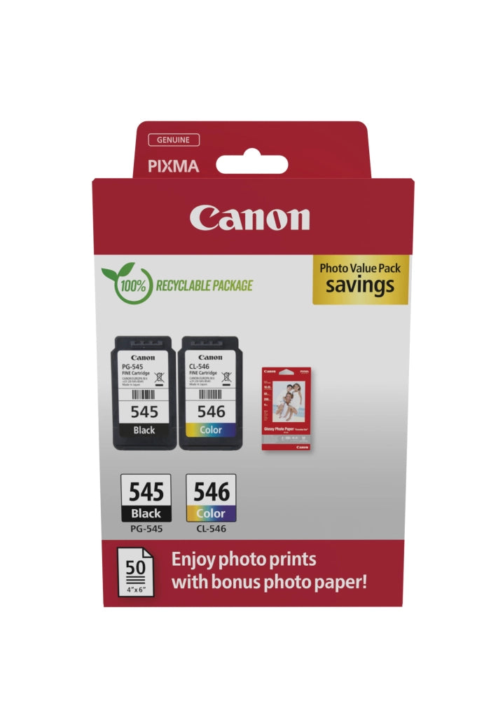 INK CANON PG545/CL546 CMYK NEW MULT PIXMA MG2450 8ML MULTIPACK