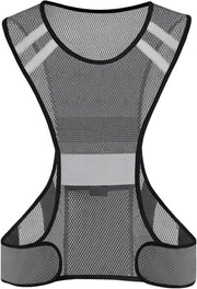 Vestito di sicurezza riflettente per jogging e bicicletta - Vestito di sicurezza riflettente per alta visibilità - Dimensioni: 52x56cm - Adatto per jogging e bicicletta
