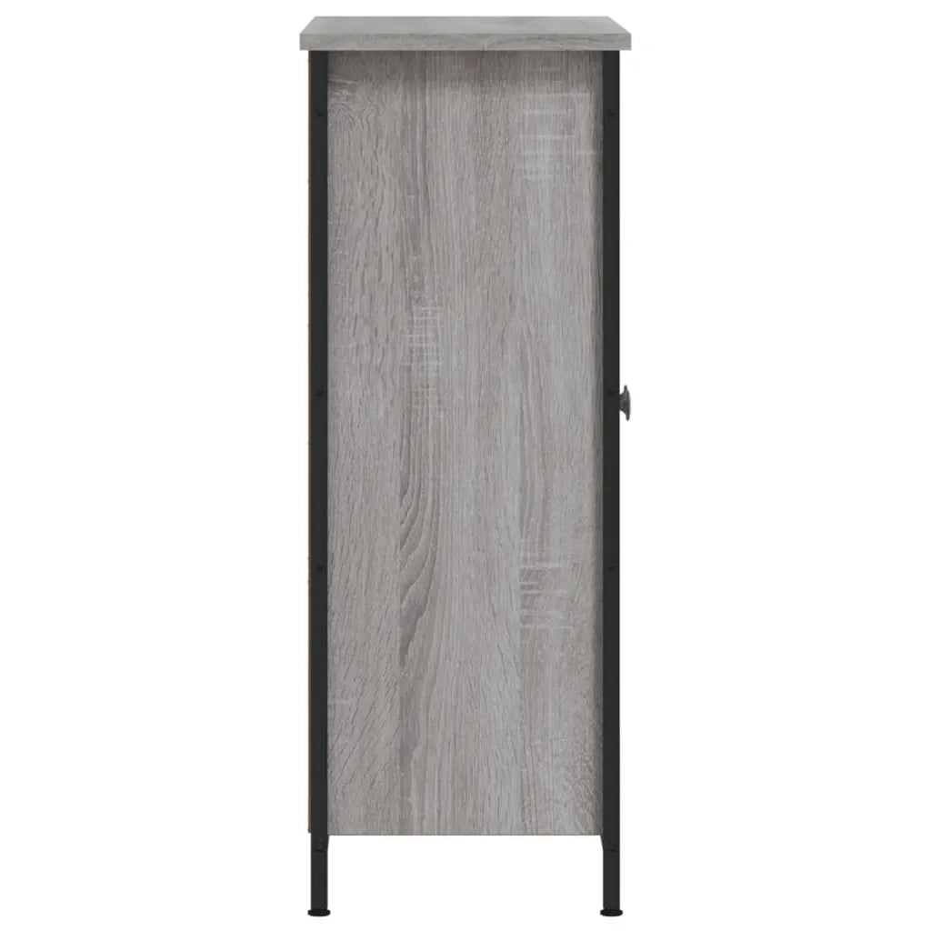 Credenza Grigio Sonoma 70x30x80 cm in Legno Multistrato 835537