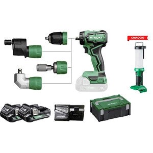 HIKOKI TRAPANO AVVITATORE DS18DDQ 18V BRUSH+LANT- 1,0 pz