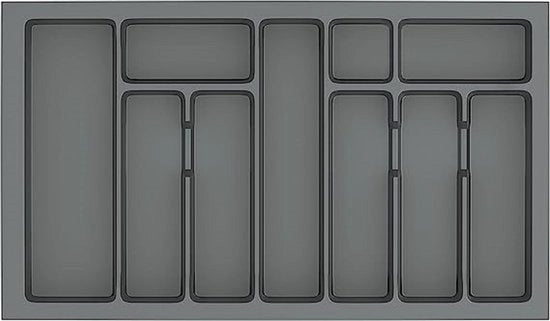 Organizzatore di carrello per la cucina - cassettiera per la cucina – 73 x 43 cm - 10 contenitori