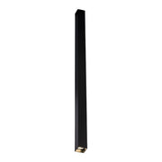 Spot bagno nero lineare 80cm GU10 IP44 Doha Shilo 8076