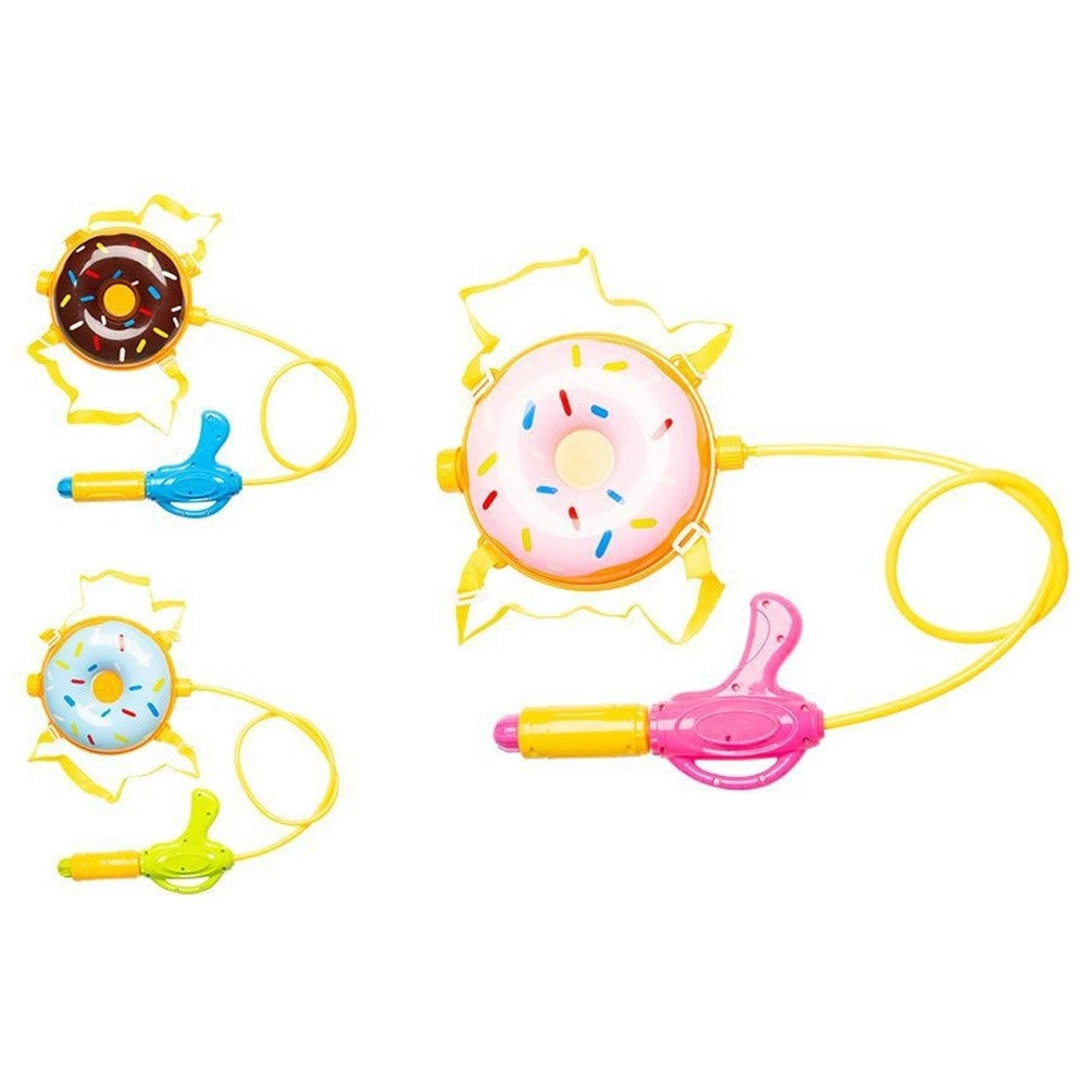 Trade Shop - Zaino Portatile Con Pistola Ad Acqua Bambini Ciambella Sparatutto Gioco Estivo 6558094 -