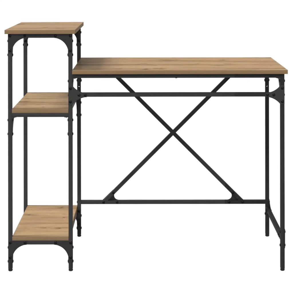 Scrivania Rovere artigianale 105 x 50 x 90 cm Legno multistrato 881286