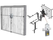 KIT SICUREZZA SERRATURA SERRANDA BASCULANTE DOPPIA MAPPA K8653- - (K8653.6810.0200) - 1 pezzi PREFER