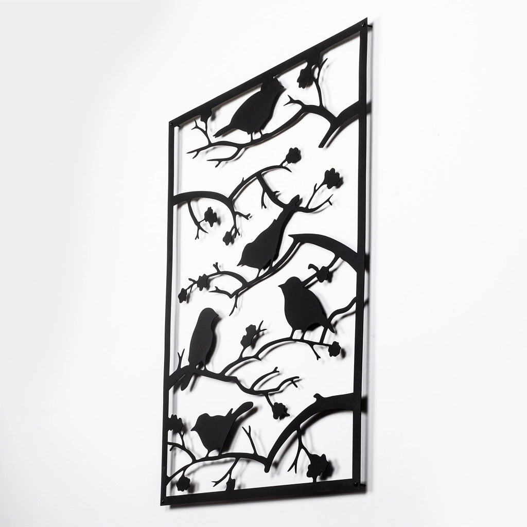 Moseri, Quadro Materiale Struttura in Metallo, 47x66h cm Nero