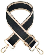 Rimorchio a spalla regolabile in stile boho - 72-130 cm - larghezza 5 cm - realizzato in nylon duraturo