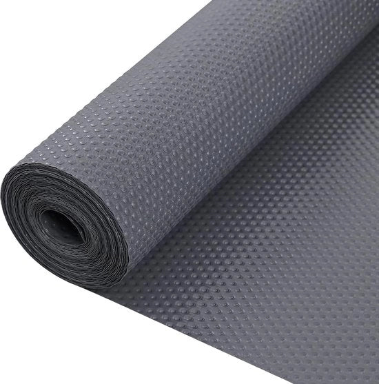 Supporto per mobiletti - Igiene e antiscivolo - 1 pezzo - Grigio - Materiale EVA - 30 x 300 cm