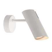 Applique Futuro 1 luce GU10 bianca metallo Light Prestige