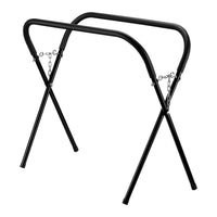 Cavalletto da lavoro a X, max 50 kg, pieghevole, regolabile con catene