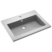 Lavabo da bagno con lavabo e lavabo per WC 60 x 45 cm granito grigio 02_0002563