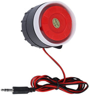 Sistema di Allarme - 120 dB Altoparlante - Compacto - Fischietto di Allarme - Adatto alla Sicurezza - Rosso
