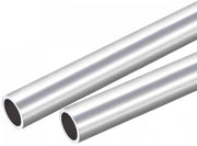 Tubi in Alluminio 6063 - 2 Pezzi - 25mm Diametro Esterno - 21mm Diametro Interno - 300mm Lunghezza - Resistenti e Corrosione Resistenti - Tubi in Alluminio