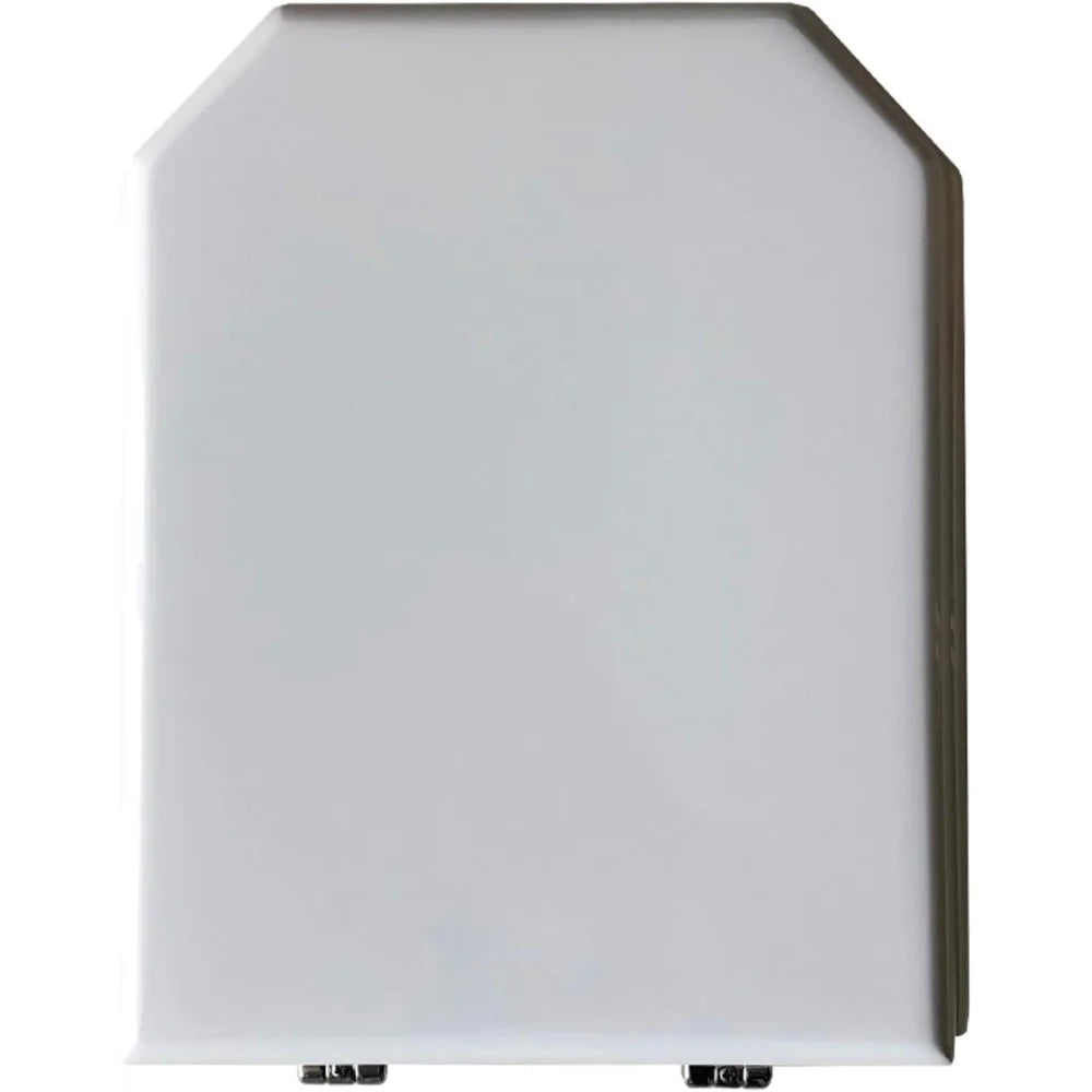 Copriwater cesame deco  bianco cerniera cromo-sedile-asse wc