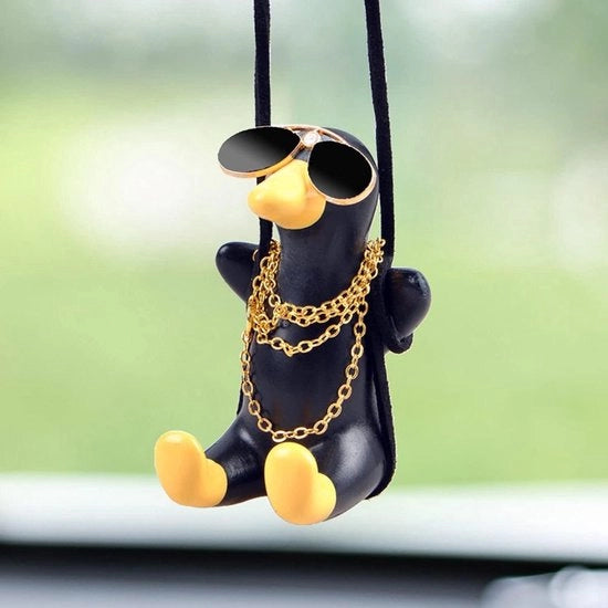 Accessori per auto per decorazione di retrovisore - Decorazione per auto con ombrello oscillante - Accessori per auto per camion e rimorchio